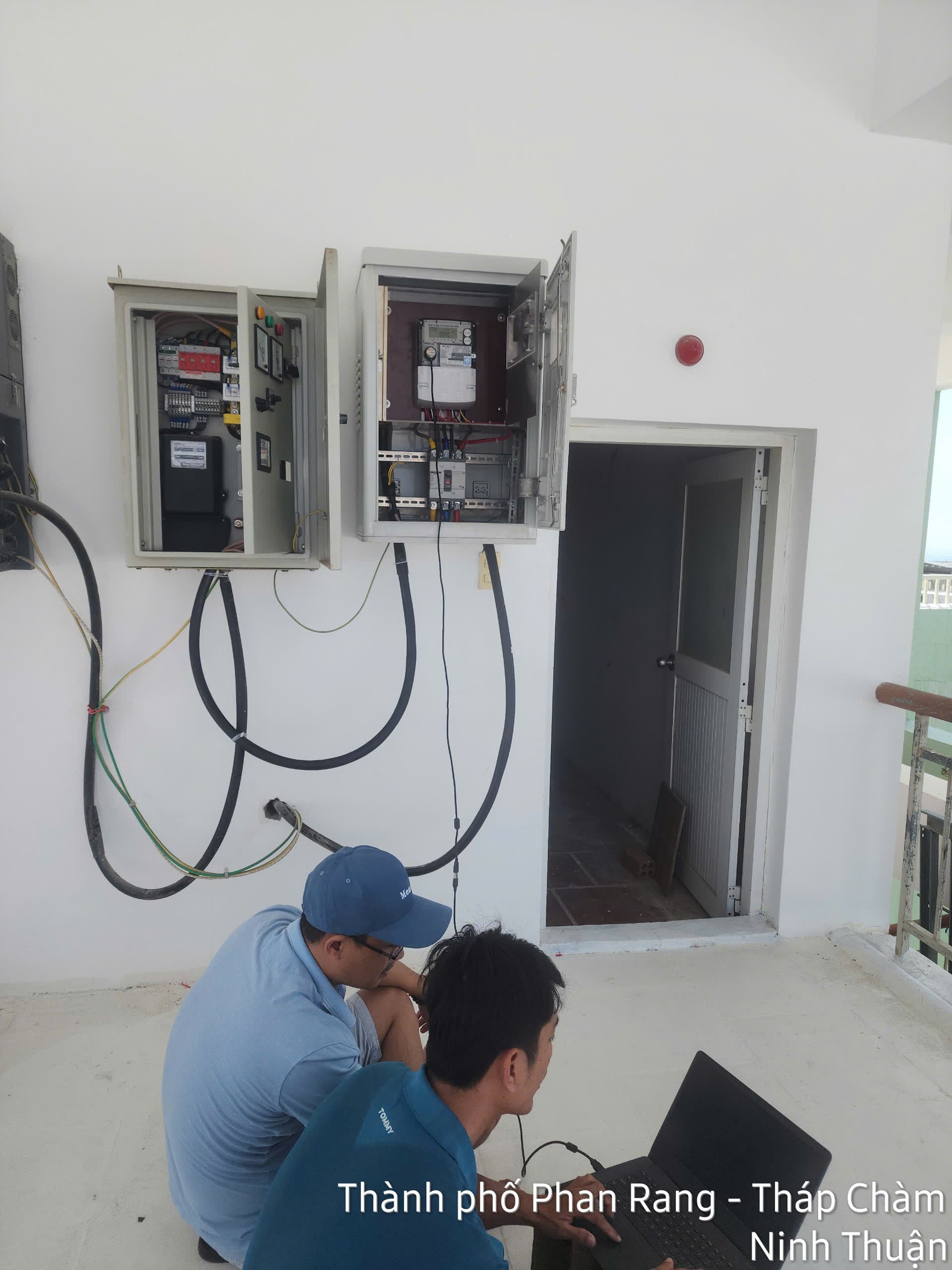 Thay thế Công tơ đo đếm ĐMT